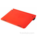 Bureau de tour portable coloré en plastique Lapdesk avec coussin